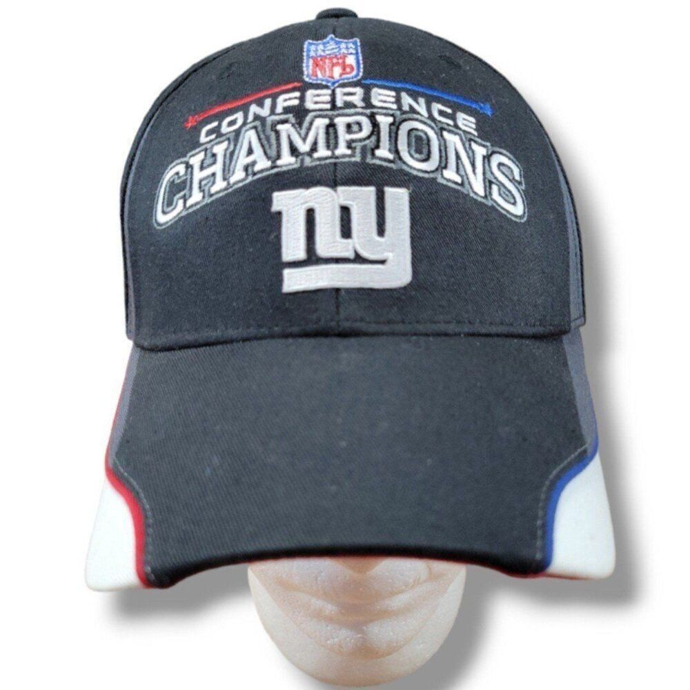 Reebok NFL Sideline New York Giants Hat Conference Champions Super Bowl XLII Hat